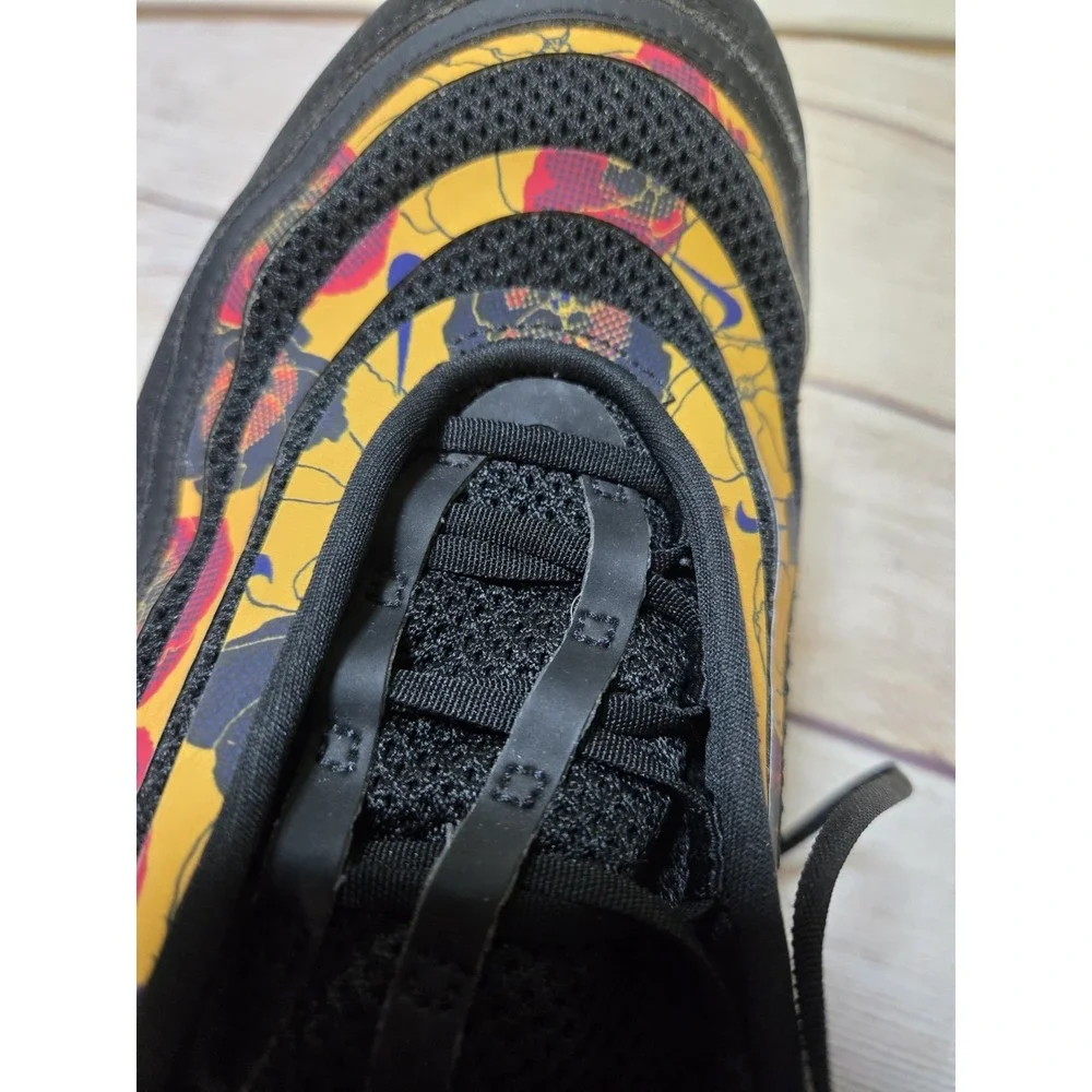 Nike Air Max 97 Shoes Women's Sz 9.5 Black‎ Orange 